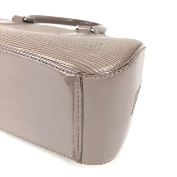 LOUIS VUITTON Epi jasmine Bag Tote Bag Hand Bag Epi Leather lilac purple - Picture 5 of 16